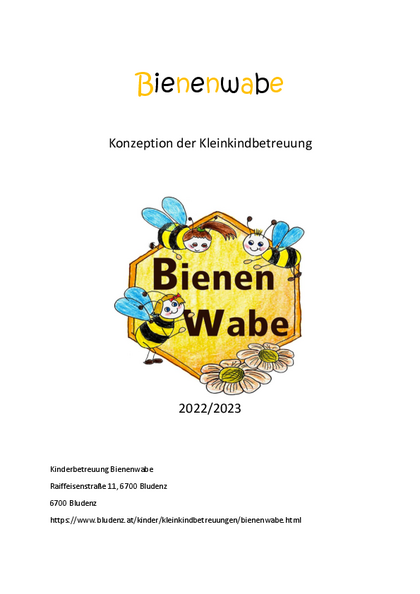 Konzeption Bienenwabe